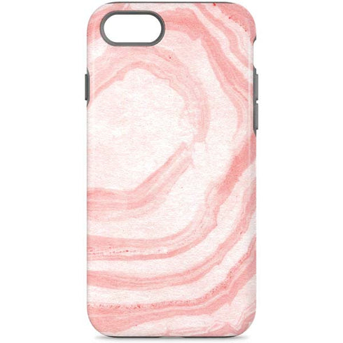 Marbleized Pink iPhone Cases