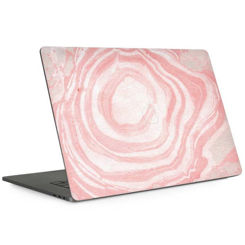 Marbleized Pink MacBook Skins