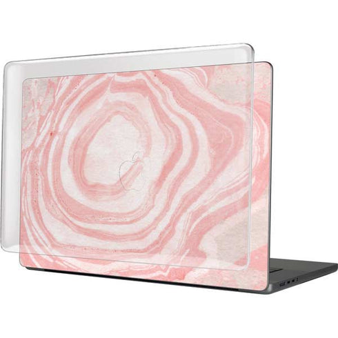 Marbleized Pink MacBook Cases