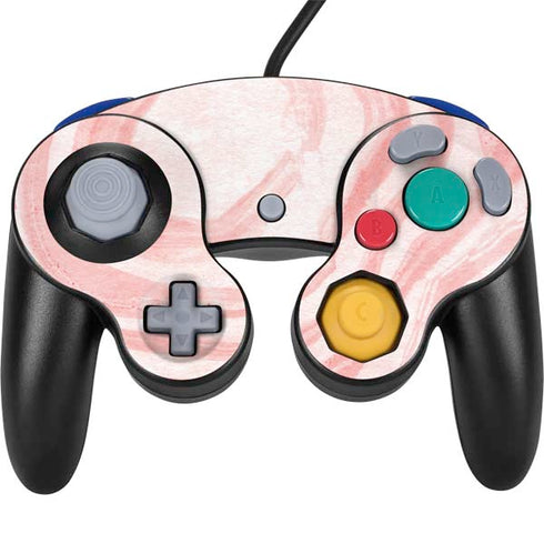 Marbleized Pink Nintendo Skins