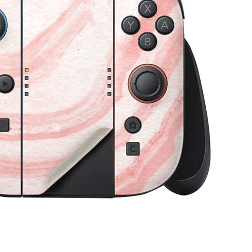 Marbleized Pink Nintendo Switch 2 (2025) Joy-Con Controller Skin