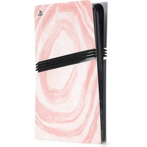Marbleized Pink PlayStation PS5 Skins