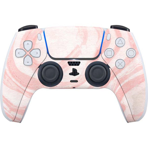 Marbleized Pink PlayStation PS5 Skins