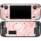 Marbleized Pink Steam Deck Handheld Gaming Computer OLED Skin