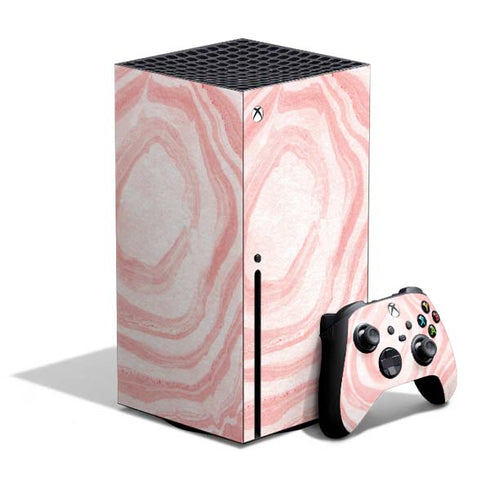 Marbleized Pink Xbox Series X Bundle Skin