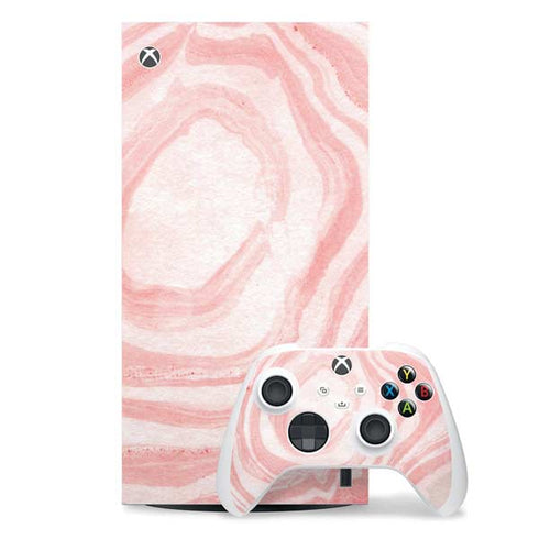 Marbleized Pink Xbox Series X Skins