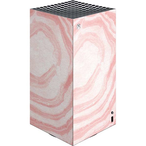 Marbleized Pink XBox Series X Digital Edition Console Skin