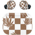 Marijuana Brown Checkered Amazon Echo Buds Skin