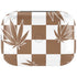 Marijuana Brown Checkered Amazon Echo Buds Skin
