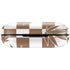 Marijuana Brown Checkered Amazon Echo Buds Skin