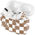 Marijuana Brown Checkered Apple AirPods Pro Skin