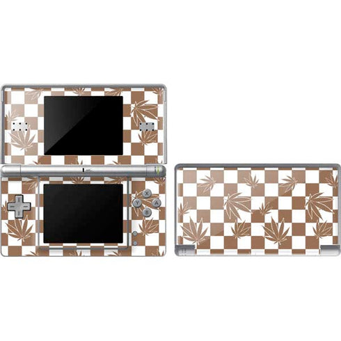 Marijuana Brown Checkered DS Lite Skin