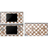 Marijuana Brown Checkered Nintendo Skins