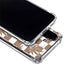 Marijuana Brown Checkered Galaxy A36 5G Clear Case