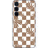 Marijuana Brown Checkered Galaxy A55 5G Skin