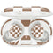 Marijuana Brown Checkered Galaxy Buds Plus Skin