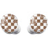 Marijuana Brown Checkered Galaxy Buds Plus Skin