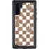 Marijuana Brown Checkered Galaxy Cases