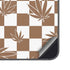 Marijuana Brown Checkered Galaxy S24 Skin