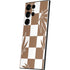 Marijuana Brown Checkered Galaxy S25 Ultra Skin