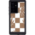 Marijuana Brown Checkered Galaxy S24 Ultra Waterproof Case