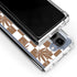 Marijuana Brown Checkered Galaxy Z Fold5 5G Clear Case