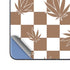 Marijuana Brown Checkered Galaxy Z Fold5 5G Skin