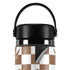 Marijuana Brown Checkered Hydro Flask 20oz Wide Mouth Skin