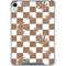 Marijuana Brown Checkered iPad 11th Gen (2025) Clear Case