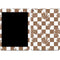 Marijuana Brown Checkered Apple iPad Skin