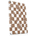 Marijuana Brown Checkered Apple iPad Skin