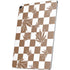 Marijuana Brown Checkered Apple iPad Air Skin