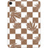 Marijuana Brown Checkered Apple iPad Mini Skin