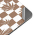Marijuana Brown Checkered Apple iPad Mini Skin