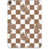 Marijuana Brown Checkered Apple iPad Pro Skin