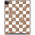 Marijuana Brown Checkered iPad Cases