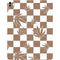 Marijuana Brown Checkered iPad Pro 13in M4 (2024) Skin