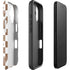 Marijuana Brown Checkered iPhone 16 Impact Case