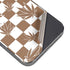 Marijuana Brown Checkered iPhone 16 Pro Skin