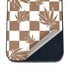Marijuana Brown Checkered iPhone 16 Skin