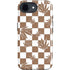 Marijuana Brown Checkered iPhone 16e Impact Case