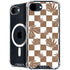 Marijuana Brown Checkered iPhone 16e MagSafe Case