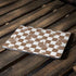 Marijuana Brown Checkered Apple MacBook Air Skin