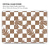 Marijuana Brown Checkered MacBook Pro 14in (2021-24) Case plus Skin