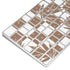 Marijuana Brown Checkered Magic Keyboard Skin