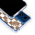 Marijuana Brown Checkered Moto G 5G (2024) Clear Case