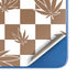 Marijuana Brown Checkered Moto G Play 4G (2024) Skin