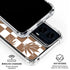 Marijuana Brown Checkered Moto G Power 5G (2024) Clear Case