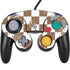 Marijuana Brown Checkered Nintendo Skins