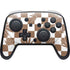 Marijuana Brown Checkered Nintendo Switch 2 (2025) Pro Controller Skin